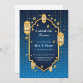 Iftar-uitnodiging | Mooie uitnodiging voor iftar (Voorkant / Achterkant)