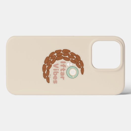 Iftar-vibes geïnspireerd Case-Mate iPhone case (Achterkant (horizontaal))