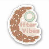 Iftar-vibes geïnspireerd sticker (Voorkant)