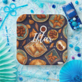 Iftar wegwerp Borden Papieren Bordje (Feest)