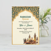 Iftarfeest Ramadan-diner 2025 Kaart (Staand voorkant)