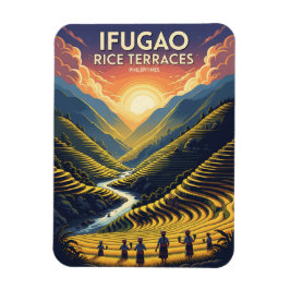 Ifugao rijstterrassen Filipijnen Reizen Magneet