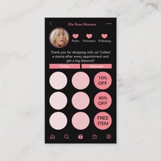 IG Loyalty Visitekaartje (Voorkant)