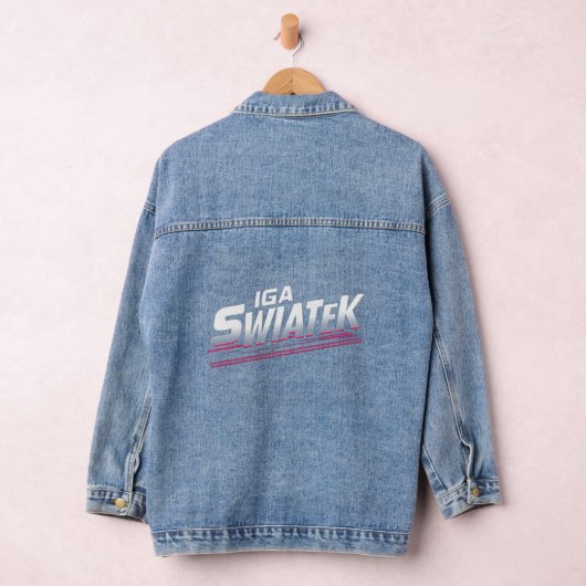 Iga Swiatek Denim Jacket (Hangar)