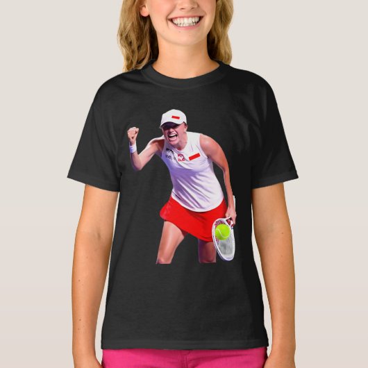 Iga Świątek T-shirt (Voorkant)