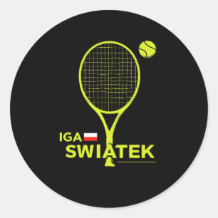 Iga Swiatek, tennisster, geit, kampioen Ronde Sticker
