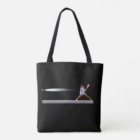 Iga Swiatek Tote Bag (Achterkant)