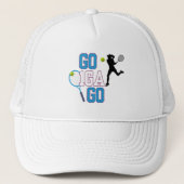 Iga Swiatek Trucker Pet (Voorkant)