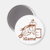 iGame Vat Racing Paard Magneet (Voorkant / Achterkant)