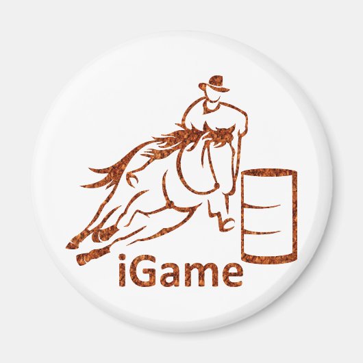 iGame Vat Racing Paard Magneet (Voorkant)
