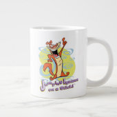 Igauna op een stok jappen!™ grote koffiekop (Rechts)