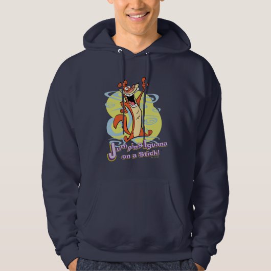 Igauna op een stok jappen!™ hoodie (Voorkant)