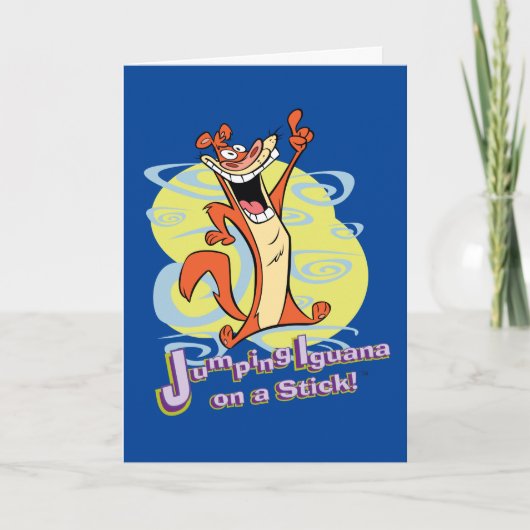 Igauna op een stok jappen!™ kaart (Voorkant)