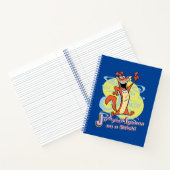 Igauna op een stok jappen!™ notitieboek (Binnen)