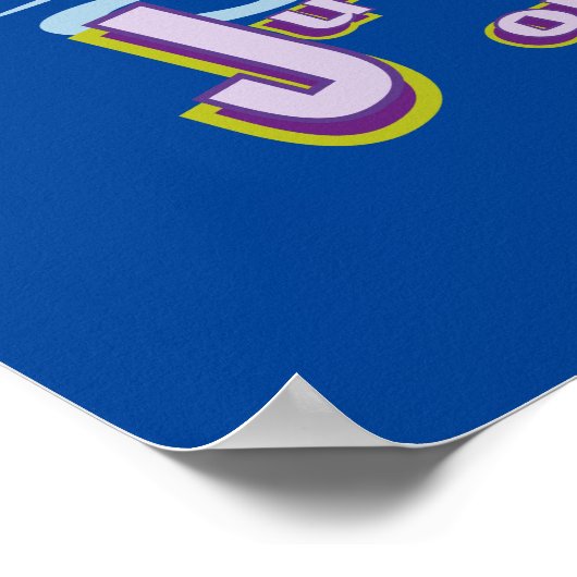 Igauna op een stok jappen!™ poster (Hoek)