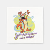 Igauna op een stok jappen!™ servet (Voorkant)