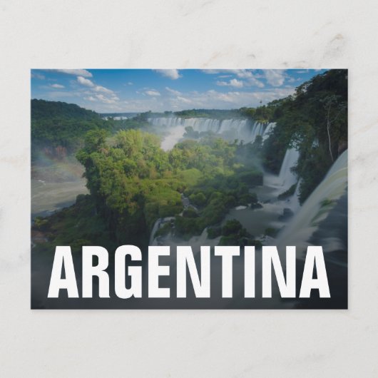 Igauzu-Herfsten in Argentinië Briefkaart (Voorkant)