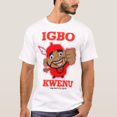 Igbo Kwenu Creative T-shirt (Voorkant)