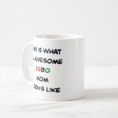 igbo mama, geweldig koffiemok (Voorkant links)