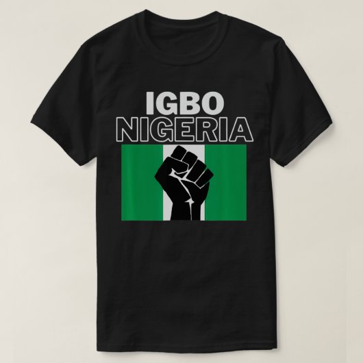 Igbo Nigeria Ancestry Initiatie T-shirt (Design voorkant)