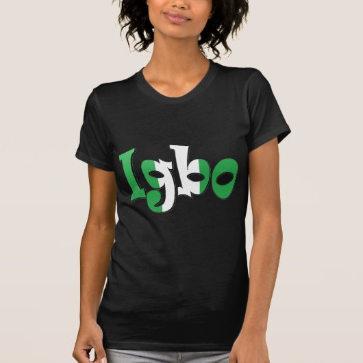 Igbo (Nigeriaanse vlag) T-shirt (Voorkant)