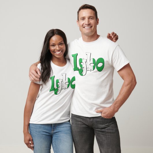 Igbo (Nigeriaanse vlag) T-shirt (Unisex)