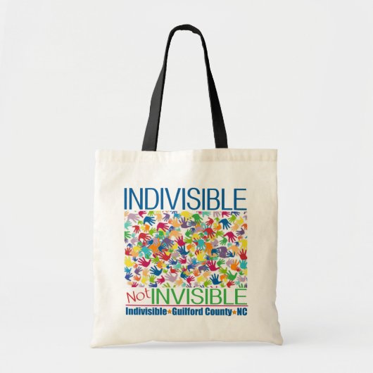IGC - Ondeelbaar NIET onzichtbaar Tote Bag (Voorkant)