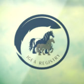 IGEA LOGO VENSTER CLING DECAL (Vel 3)