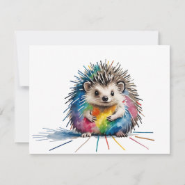 Igel Bedankkaart
