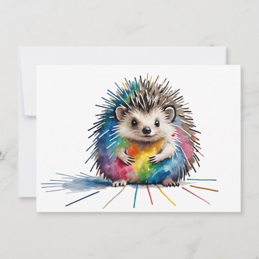 Igel Bedankkaart (Voorkant)