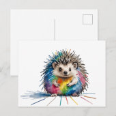 Igel Briefkaart (Voorkant / Achterkant)