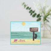 Igel FKK/hedgehog nudist, Briefkaart (Staand voorkant)