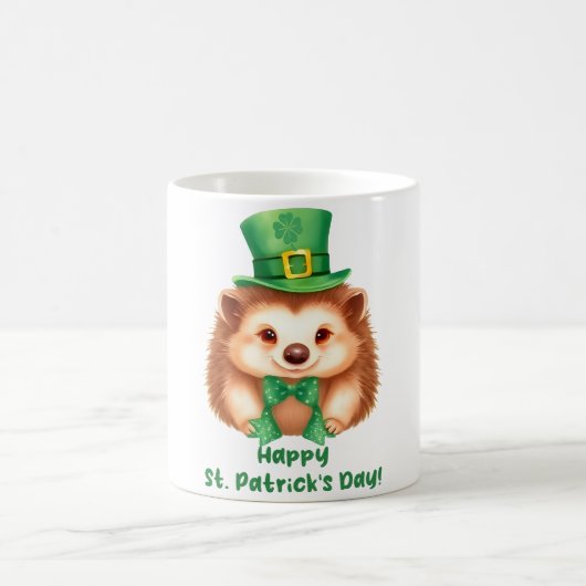 Igel Gráinneog Happy St. Patricks Day Koffiemok (Center)