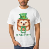 Igel Gráinneog Happy St. Patricks Day T-shirt (Voorkant)