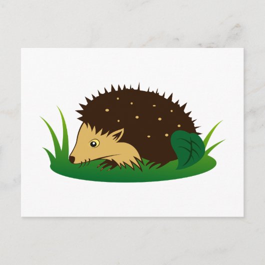 Igel hedgel briefkaart (Voorkant)