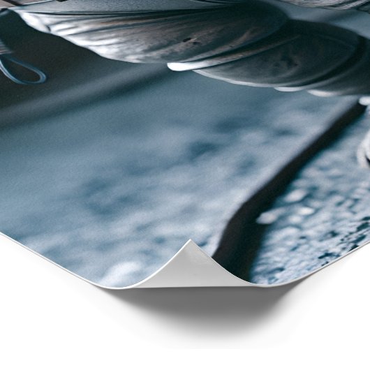 Igel im Weltraum Poster (Hoek)