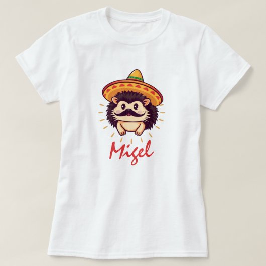Igel-Migel Hedgehog T-shirt (Design voorkant)