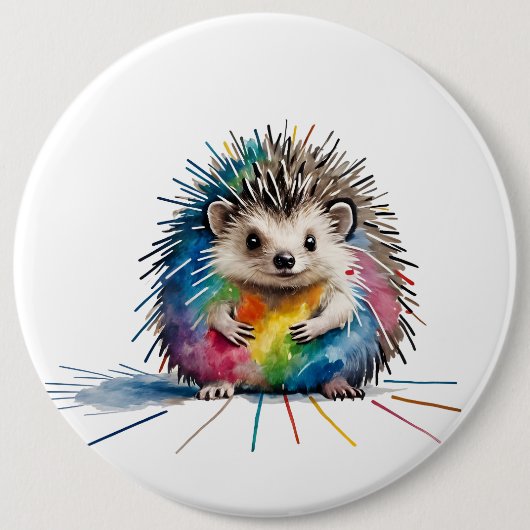 Igel Ronde Button 6,0 Cm (Voorkant)