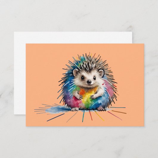 Igel Save The Date (Voorkant / Achterkant)