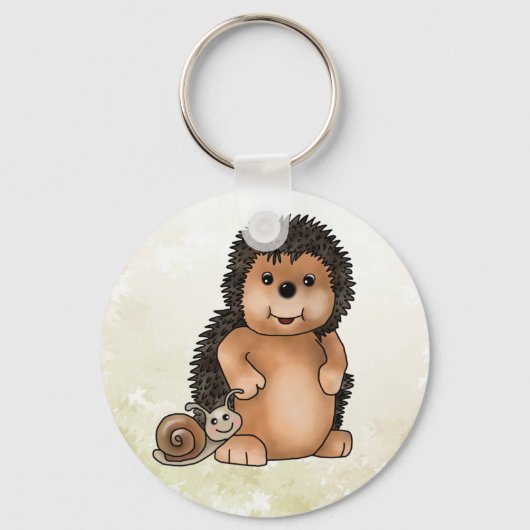 Igel und Schnecke Sleutelhanger (Voorkant)