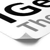 iGeocache Grappige Poster (Hoek)