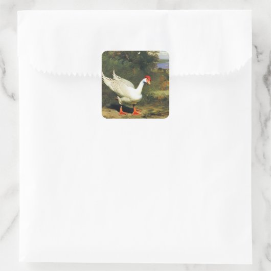 IGF-Sticker Vierkante Sticker (Tas)