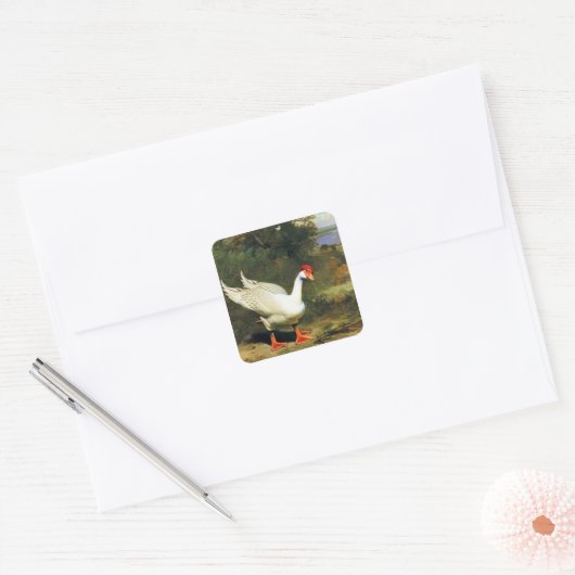 IGF-Sticker Vierkante Sticker (Envelop)