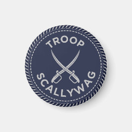 IGGPPCamp 2022 Troop Pride Magnet Blue