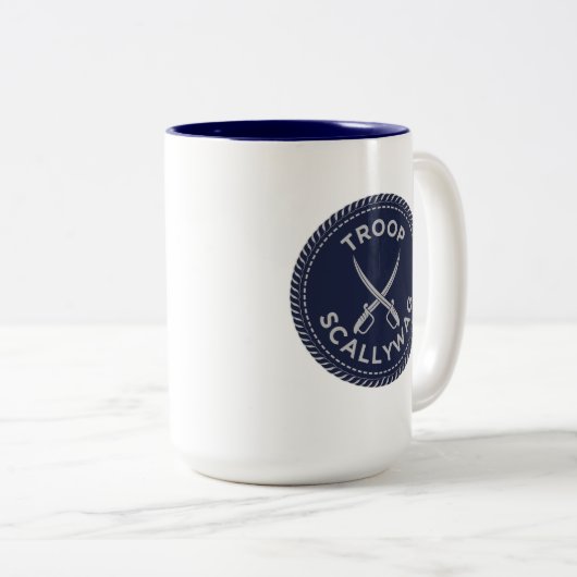 IGGPPCamp 2022 Troop Pride mok blauw (Voorkant rechts)