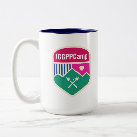 IGGPPCamp 2022 Troop Pride mok blauw (Links)