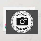 IGGPPCamp 2023 Troep Herinneringspostkaart Briefkaart (Voorkant / Achterkant)