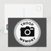 IGGPPCamp 2023 Troop Memory briefkaart (Voorkant / Achterkant)