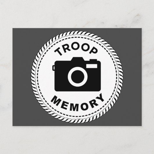 IGGPPCamp 2023 Troop Memory briefkaart (Voorkant)