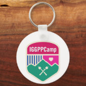 IGGPPCamp 2025 Troep Sunset Pride Sleutelhanger (Achterkant)